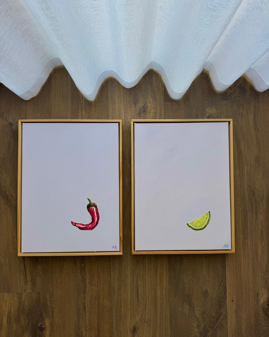 Chilli & Lime Diptych