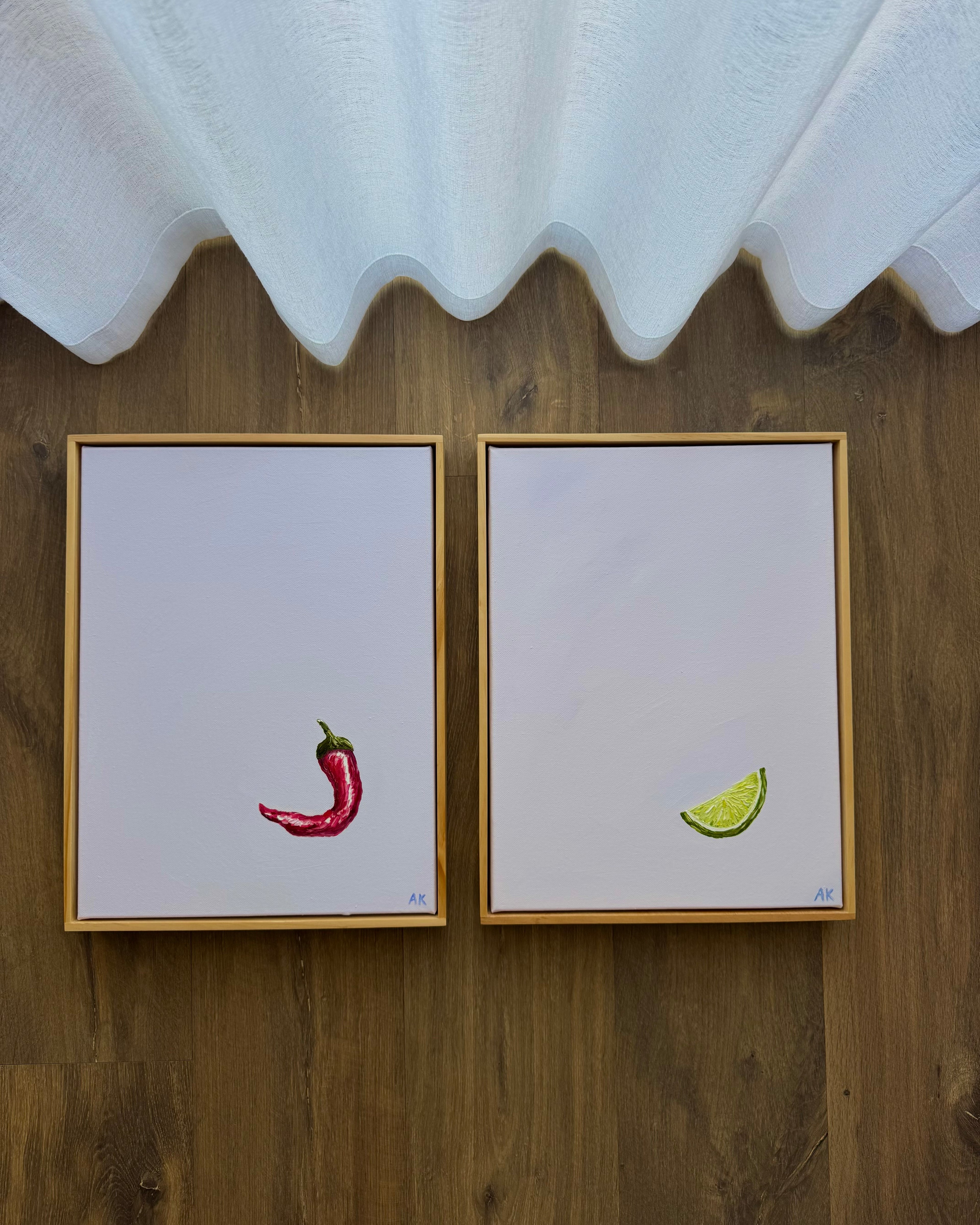 Chilli & Lime Diptych