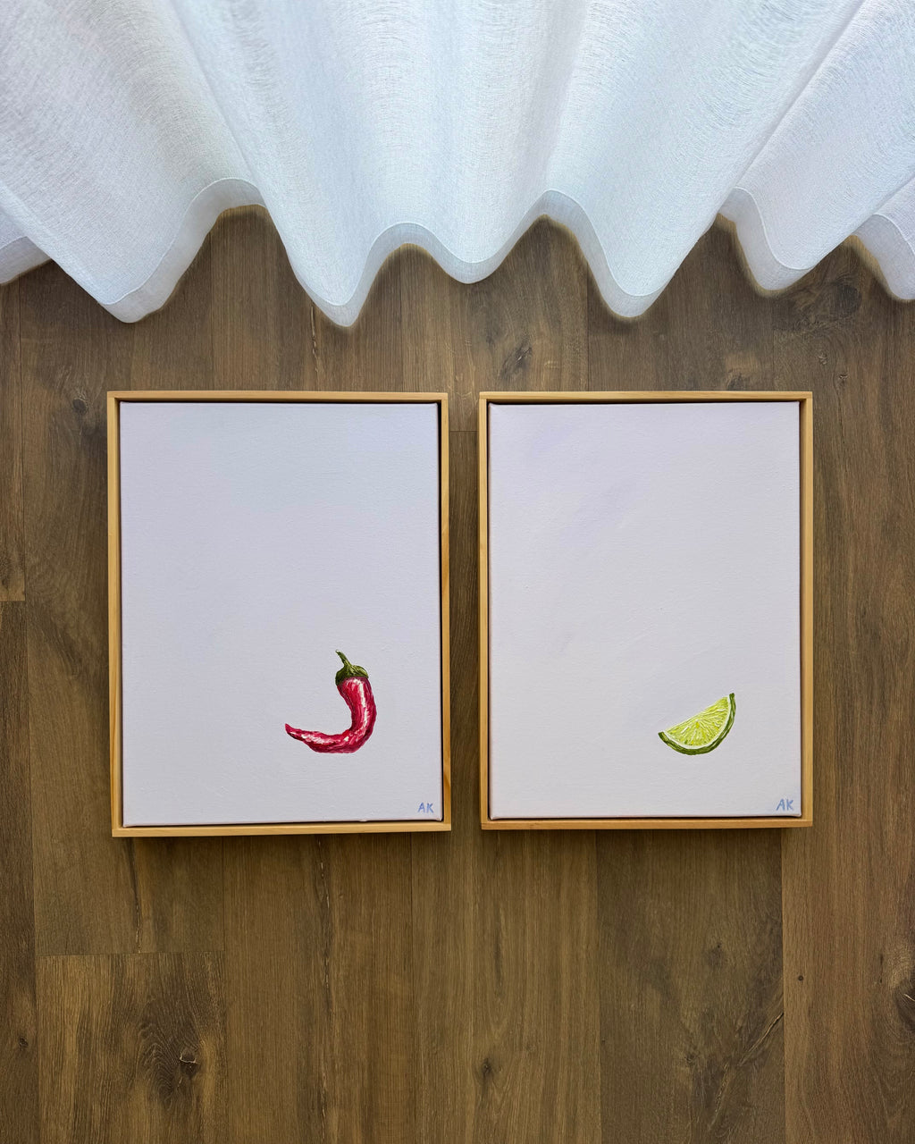 Chilli & Lime Diptych
