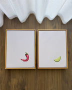 Chilli & Lime Diptych