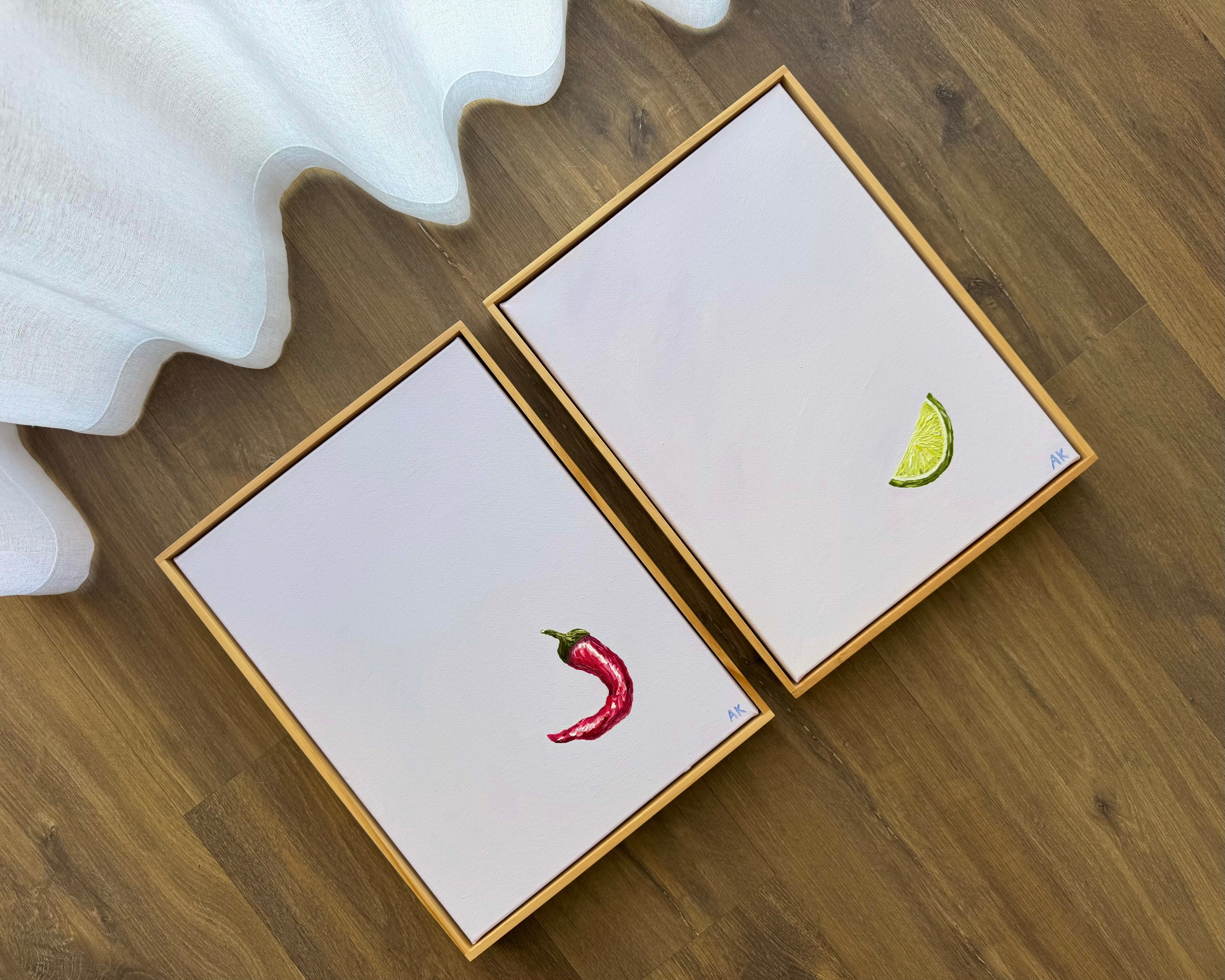 Chilli & Lime Diptych