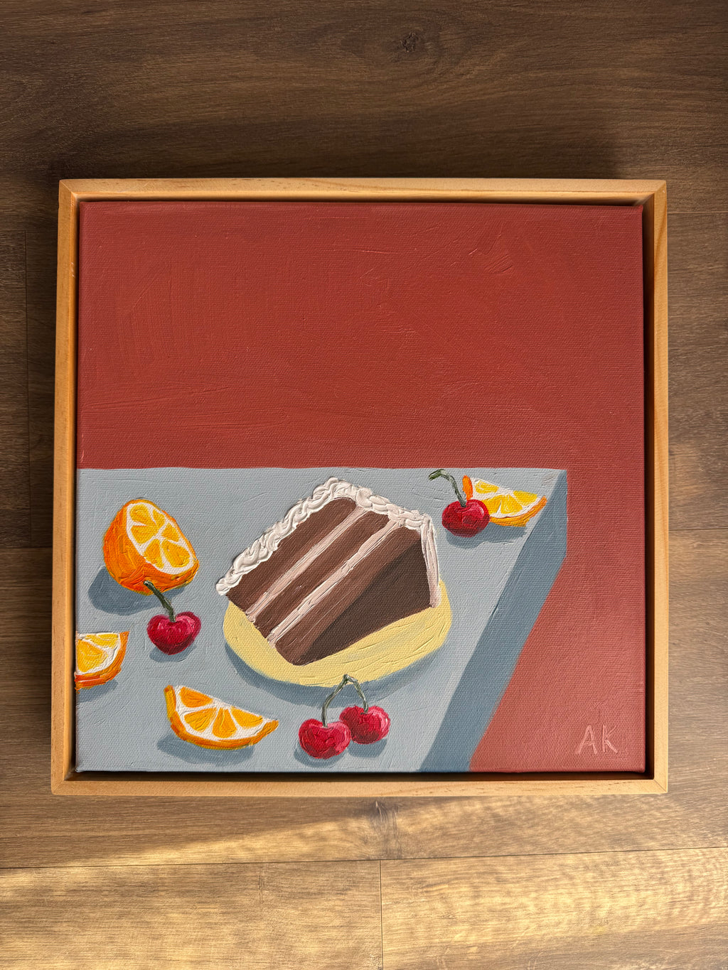 Cherry Choc Orange Cake