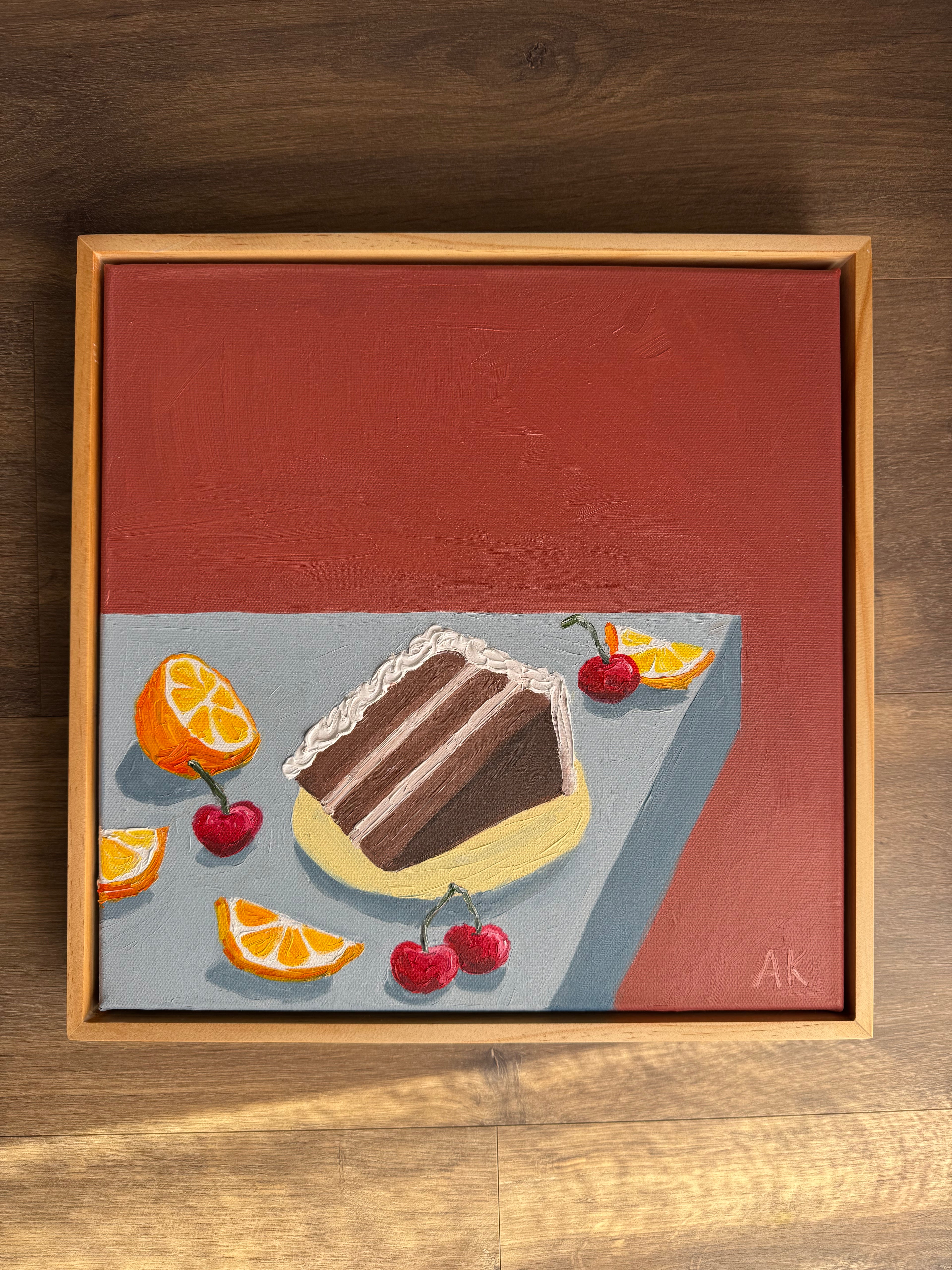 Cherry Choc Orange Cake