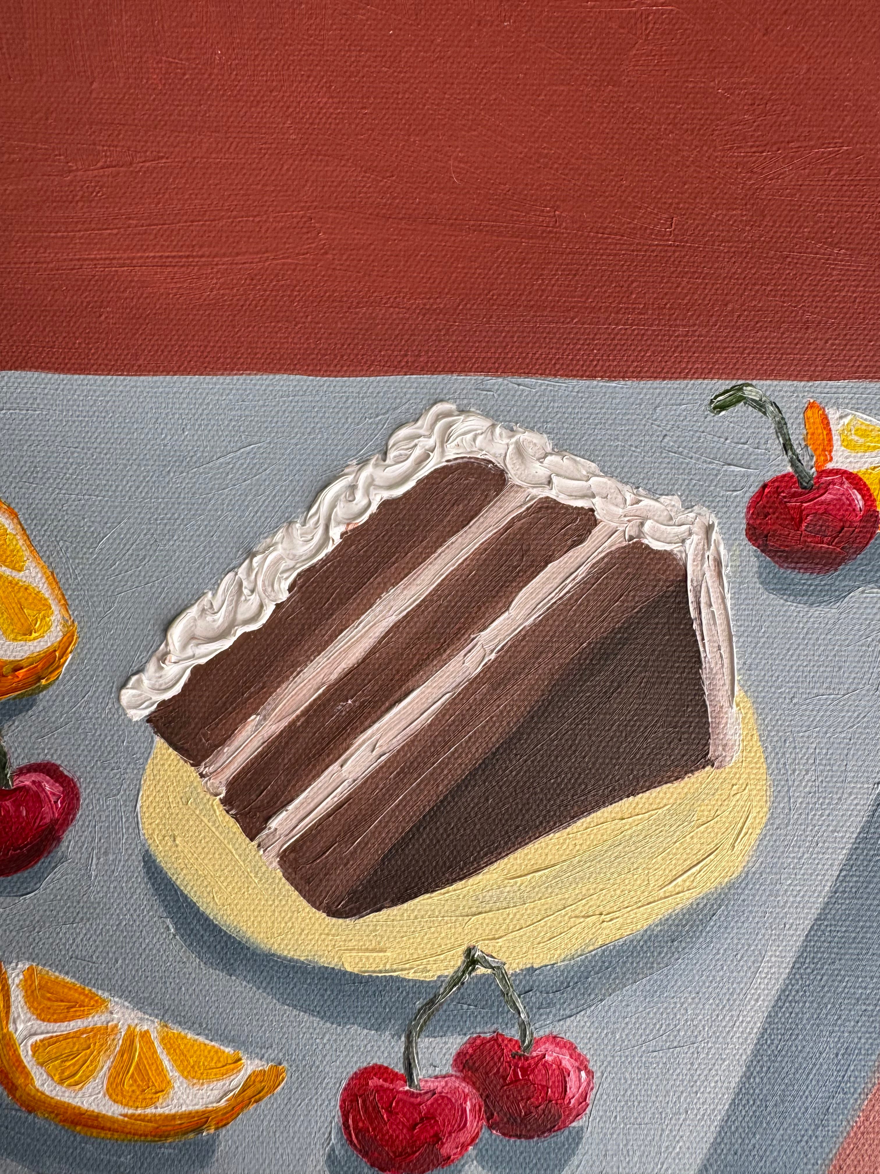 Cherry Choc Orange Cake