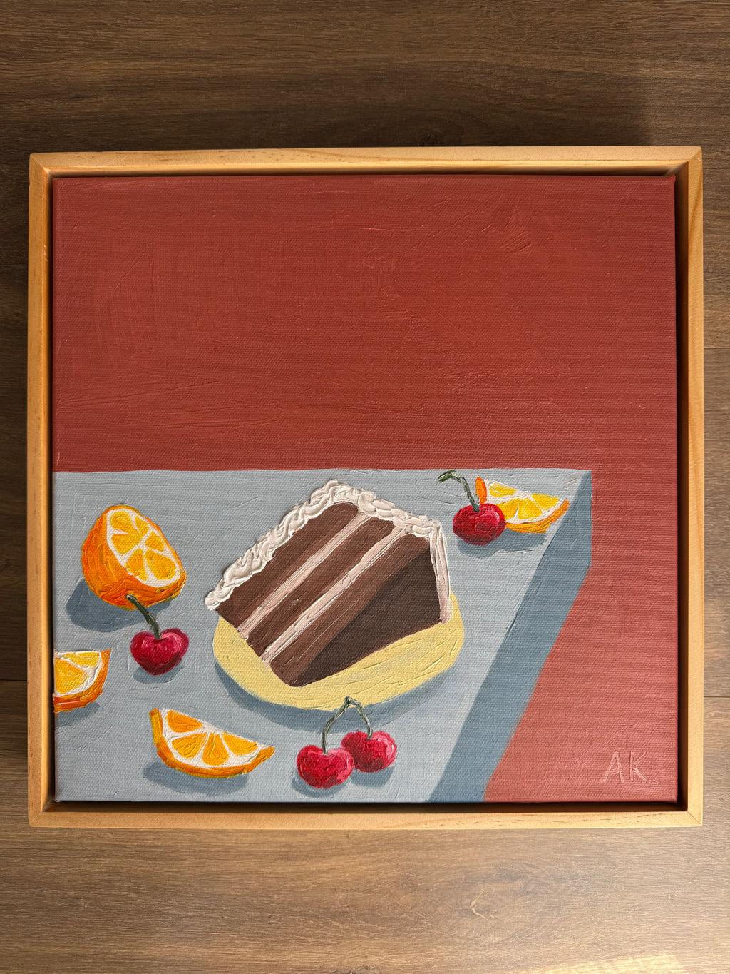 Cherry Choc Orange Cake