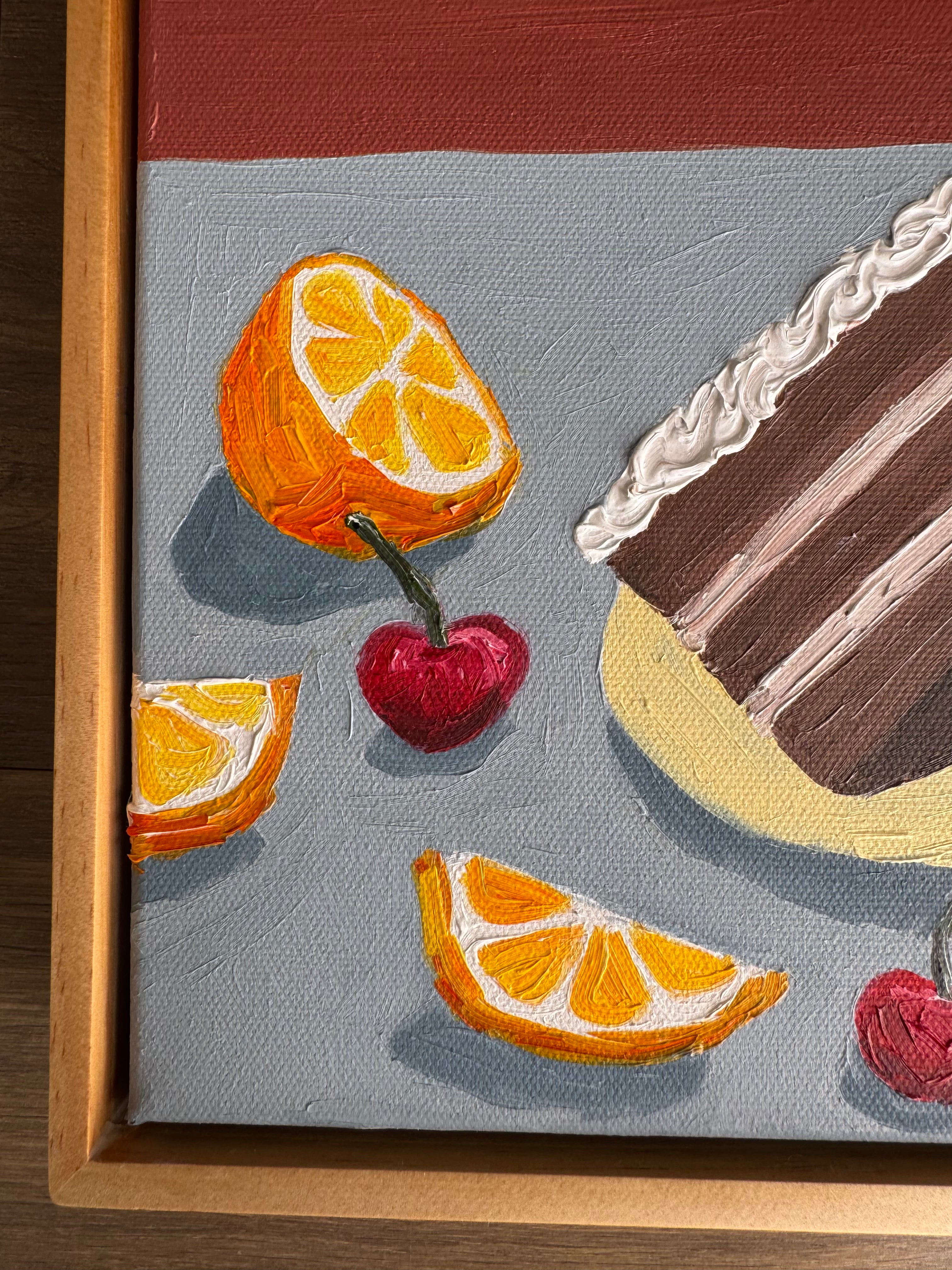 Cherry Choc Orange Cake