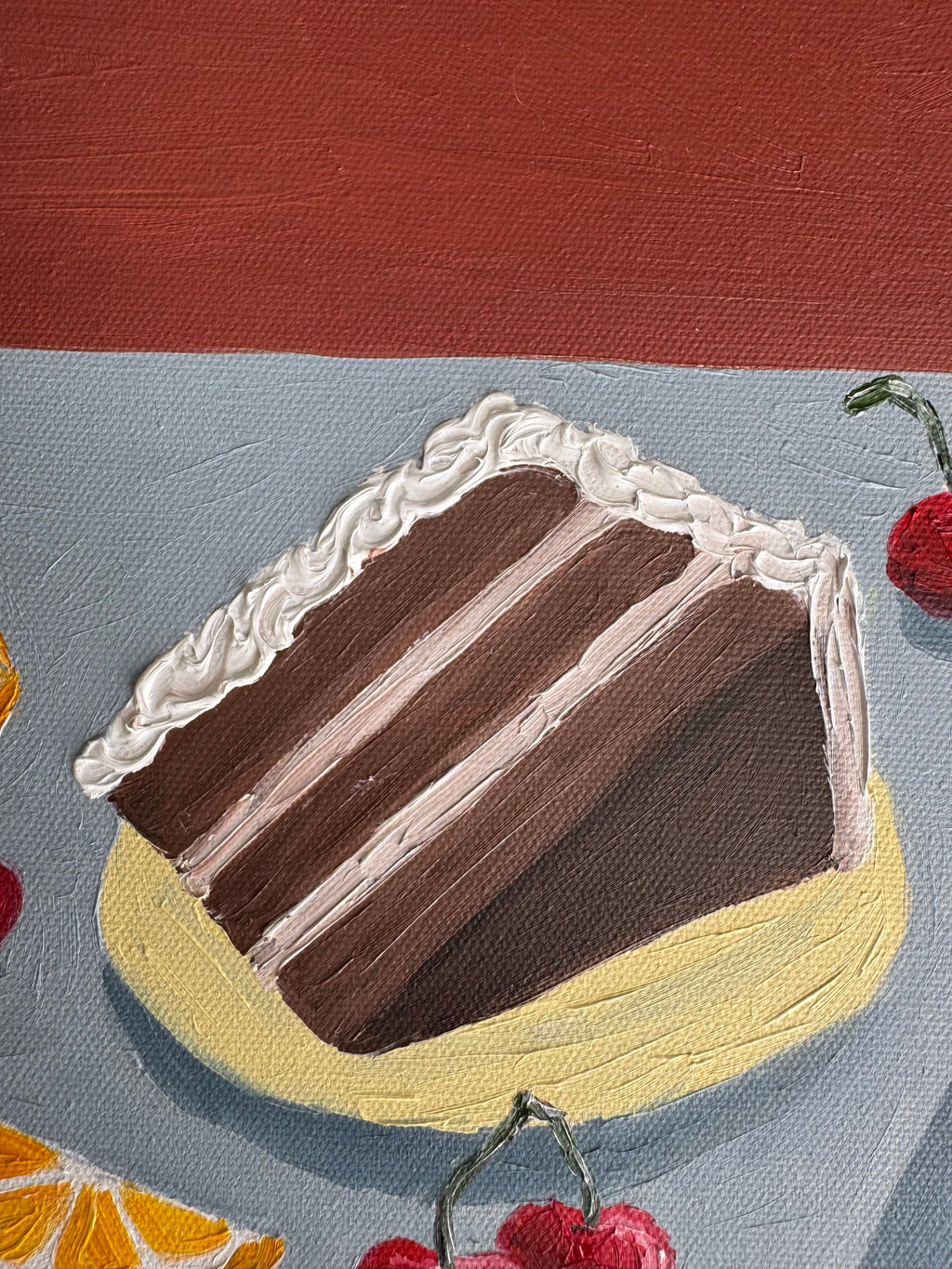 Cherry Choc Orange Cake